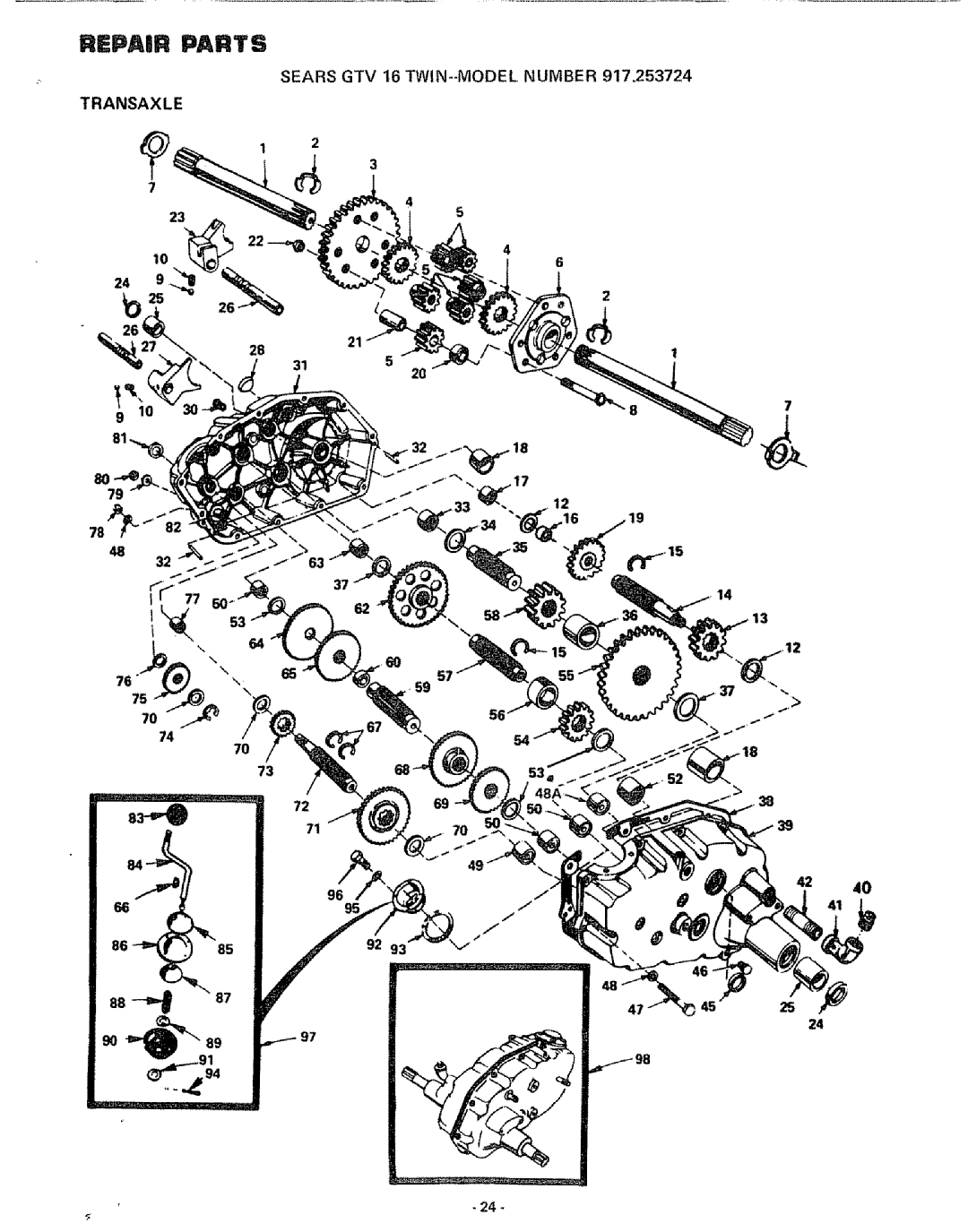 Craftsman 917.253724 owner manual 4525 