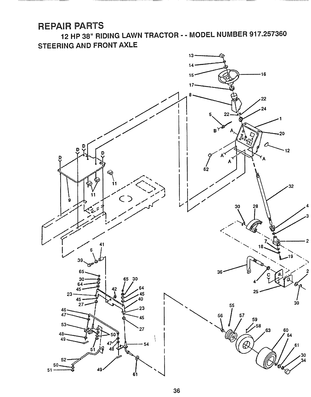 Craftsman 917.25736 owner manual 553O 