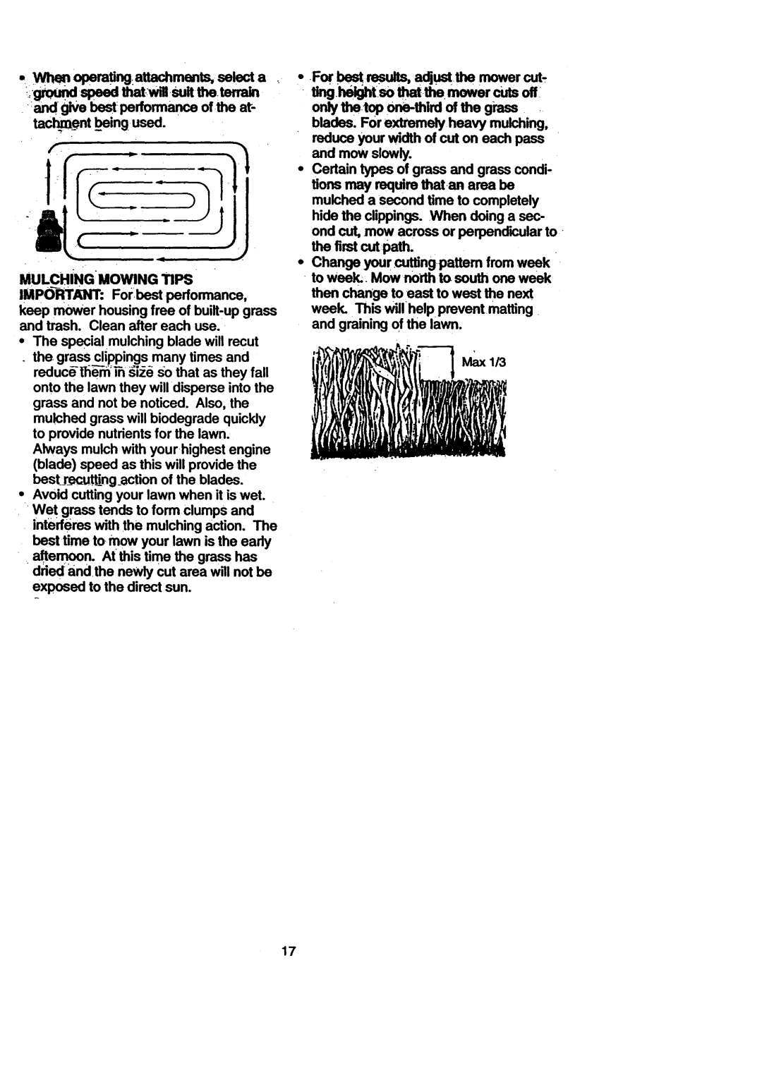 Craftsman 917.270711 owner manual Speed thatwm,s ttheterra 