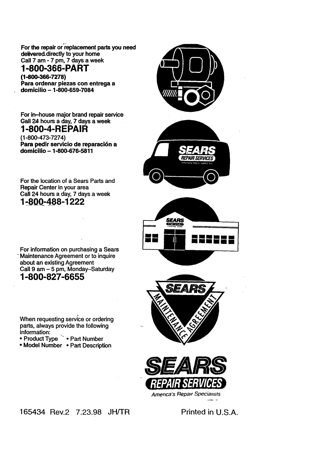 Craftsman 917.270711 owner manual £Ars 