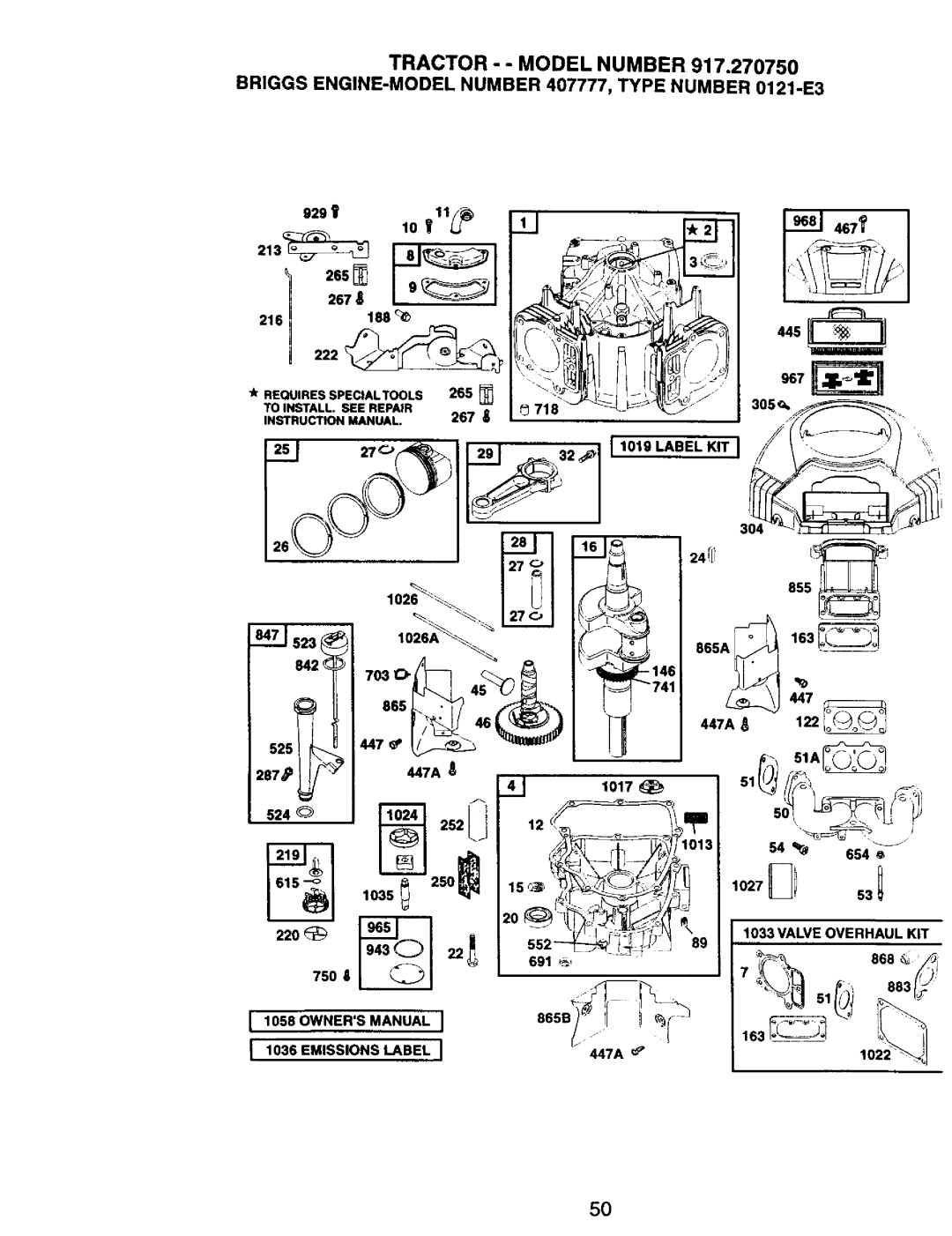 Craftsman 917.27075 owner manual 1o3526o 