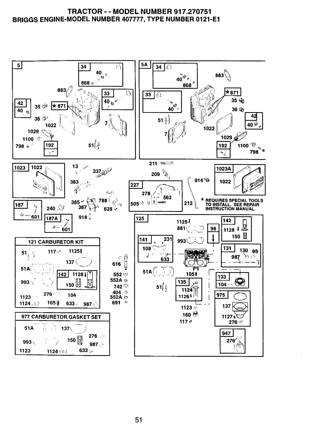 Craftsman 917.270751 owner manual Instructionmanual 