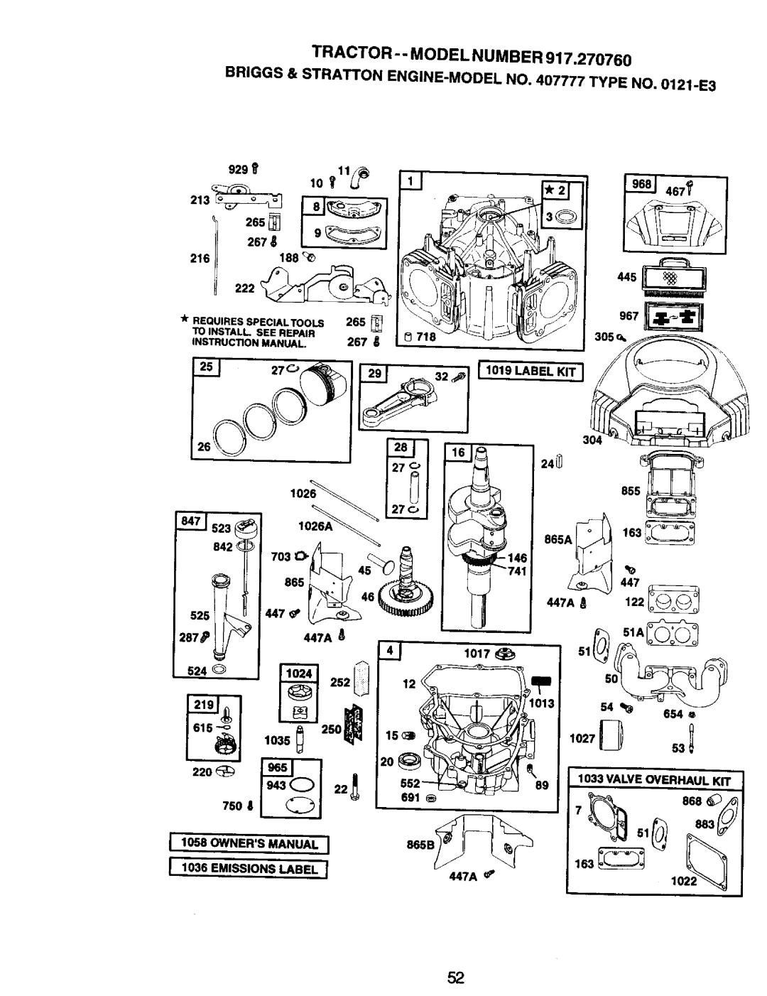 Craftsman 917.27076 manual 55 fg 