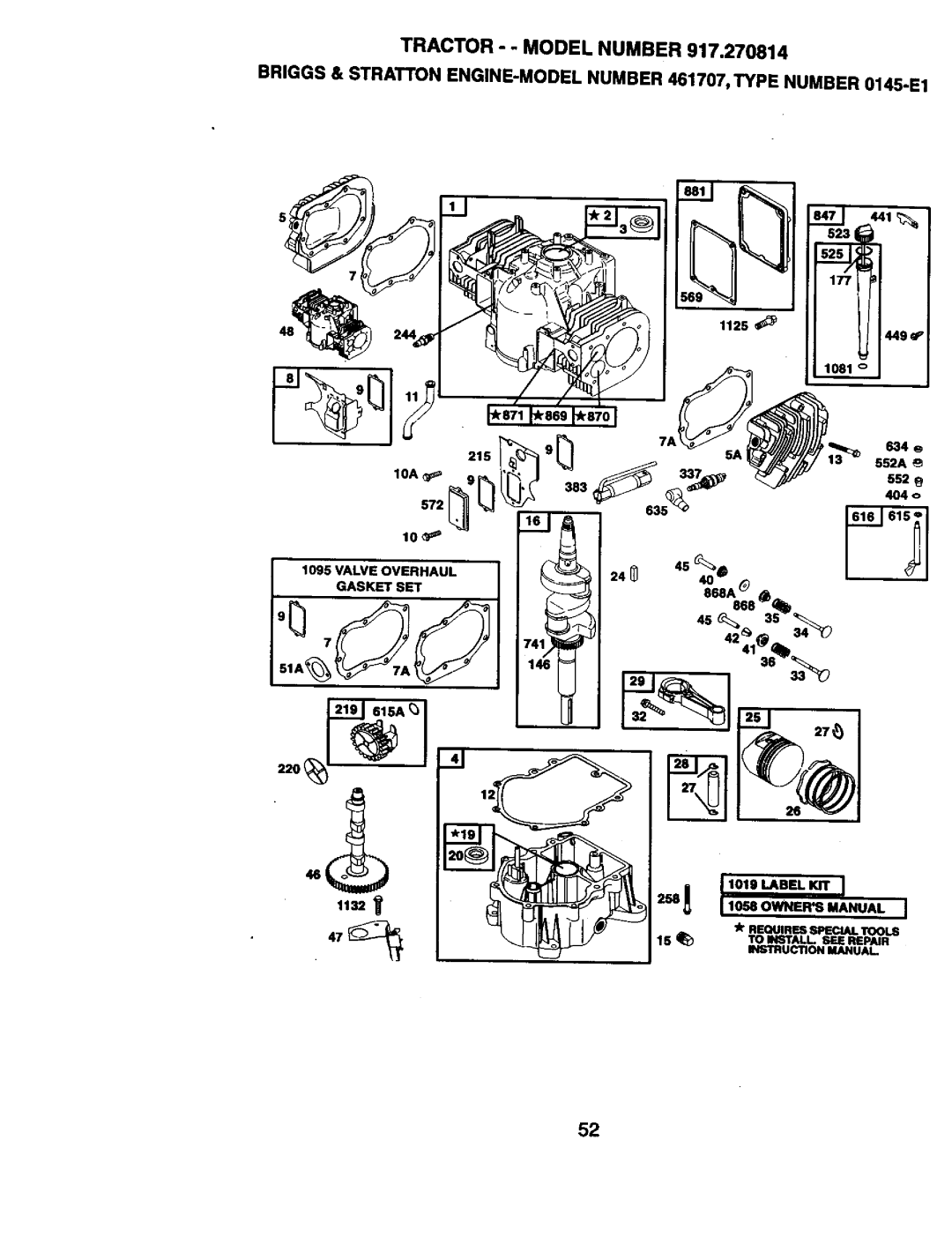 Craftsman 917.270814 owner manual 