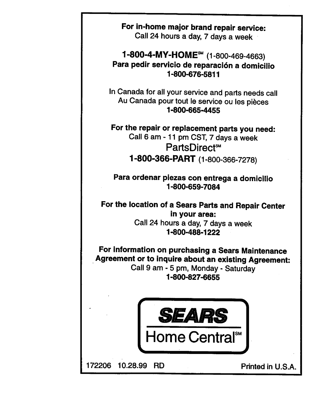 Craftsman 917.270814 owner manual PartsDirect s 