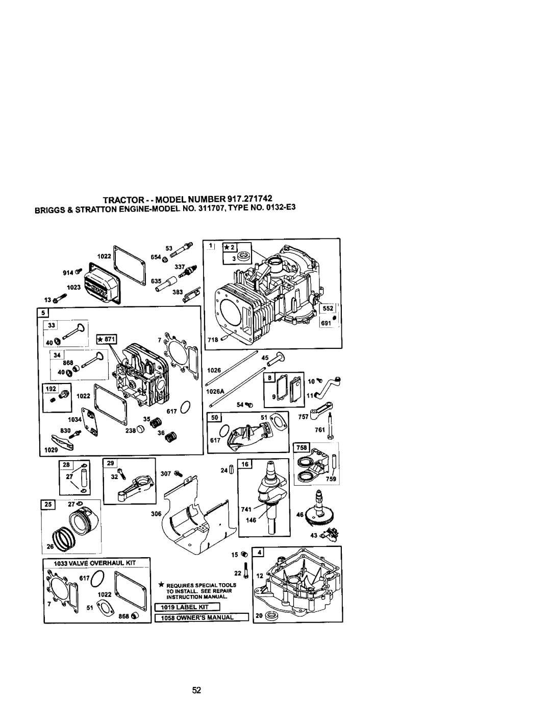 Craftsman 917.271742 owner manual Nstruco.Aual 