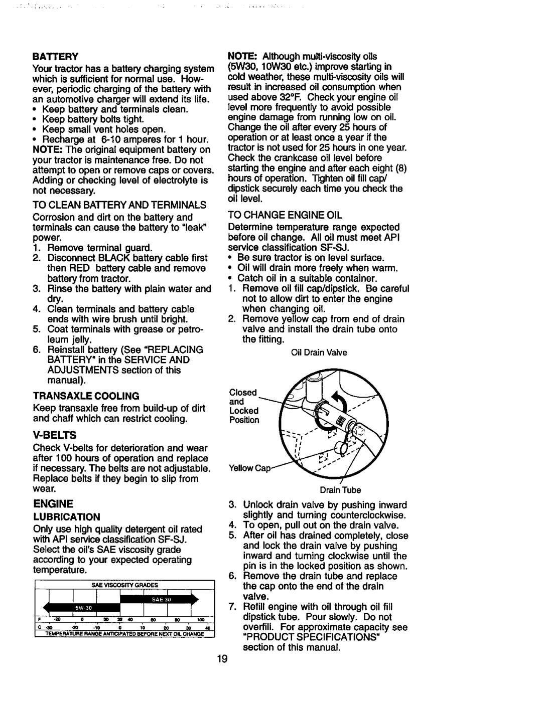 Craftsman 917.27191 owner manual Engine 