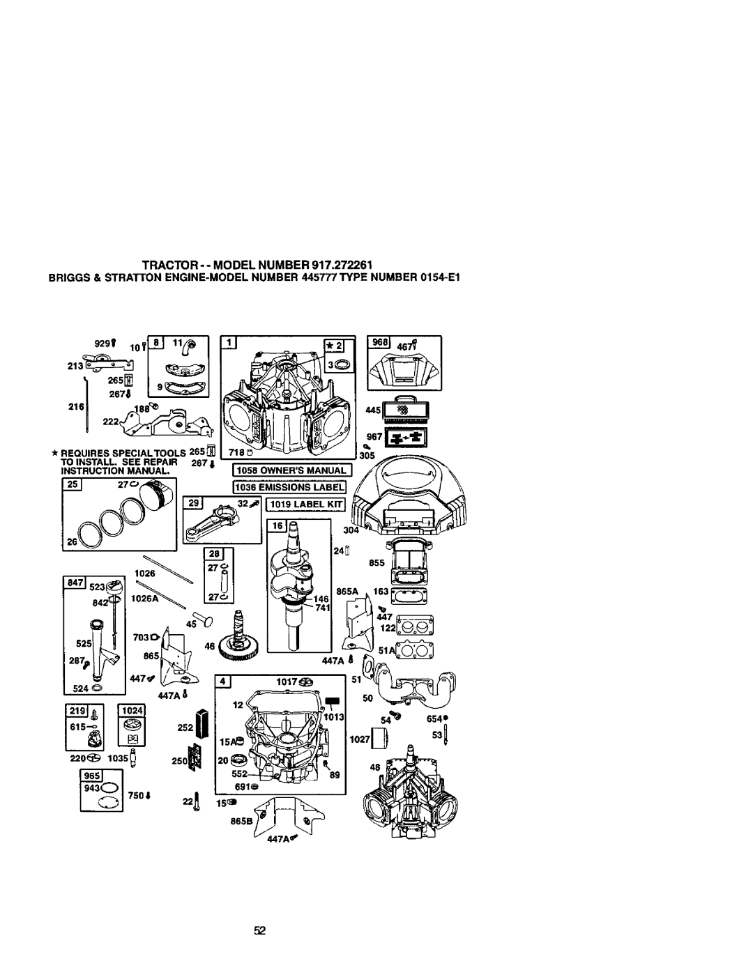 Craftsman 917272261 owner manual 