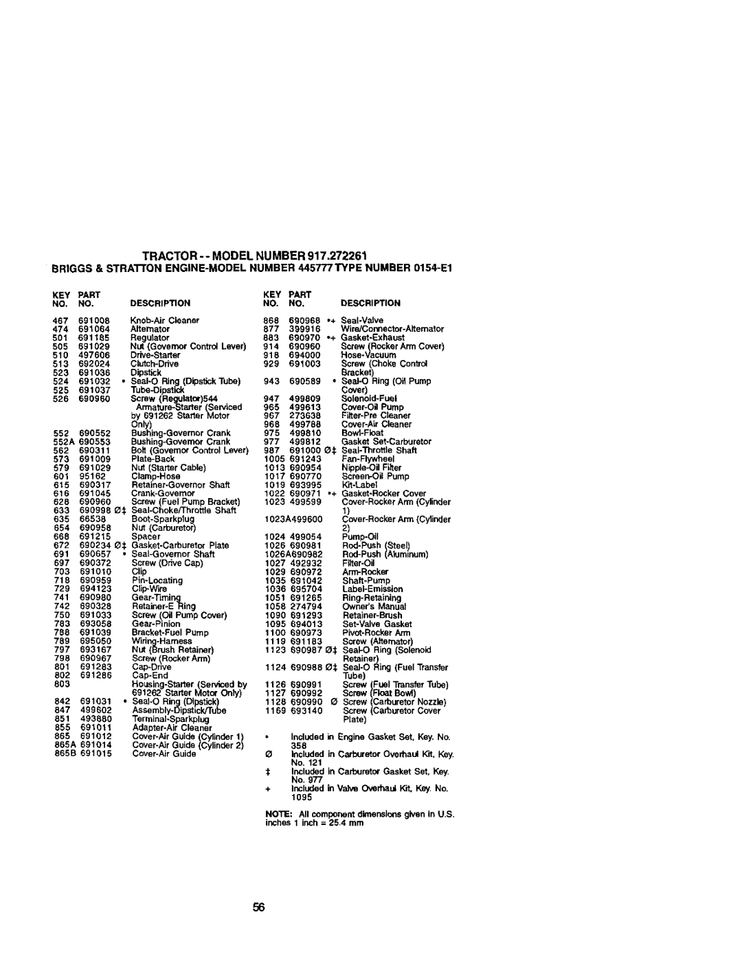 Craftsman 917272261 owner manual 