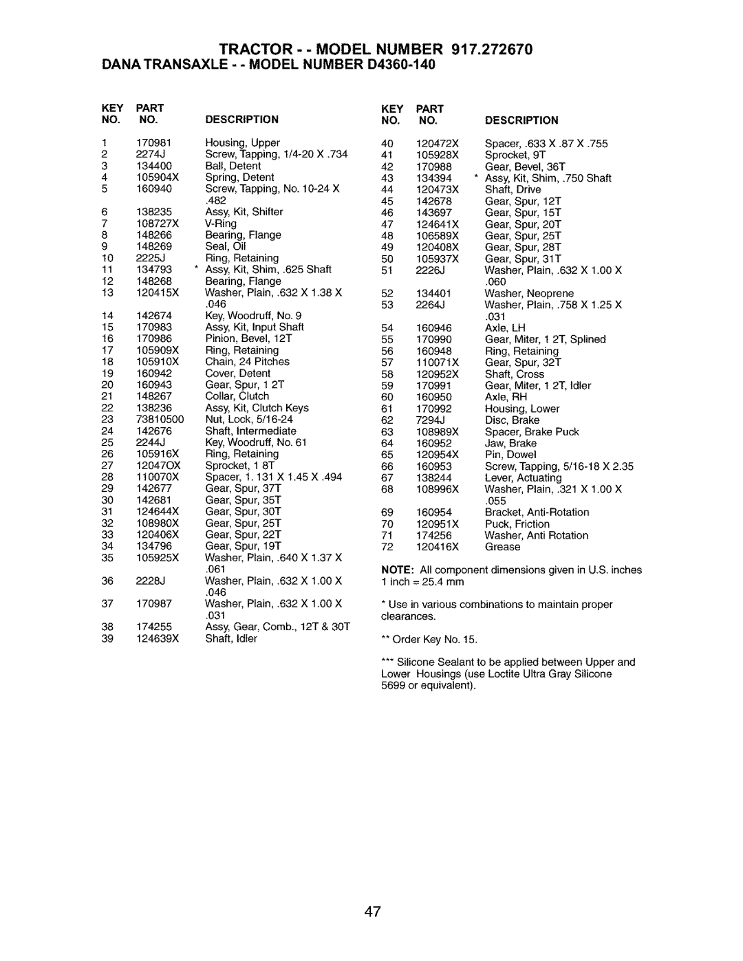 Craftsman 917.27267 owner manual 633 