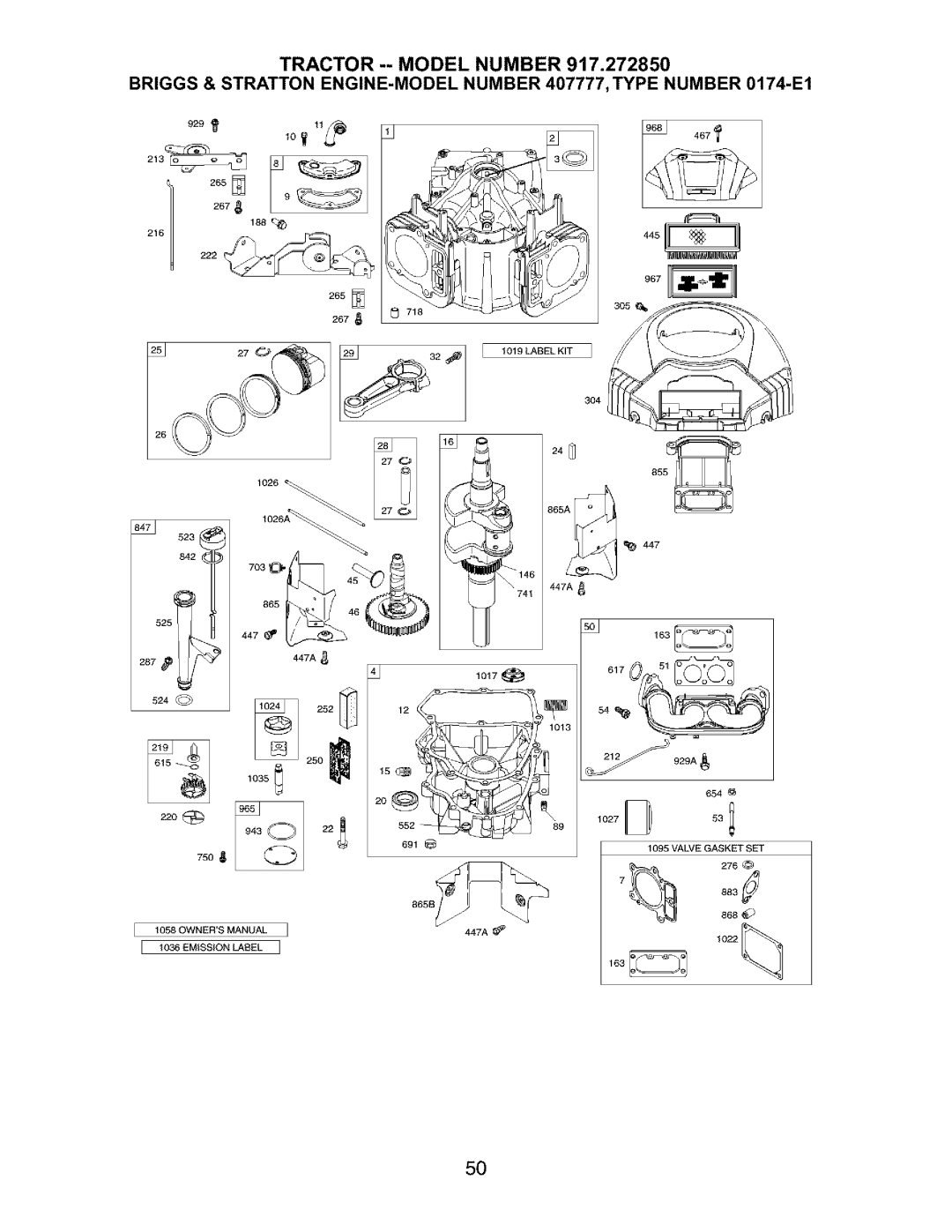 Craftsman 917.27285 owner manual 265 