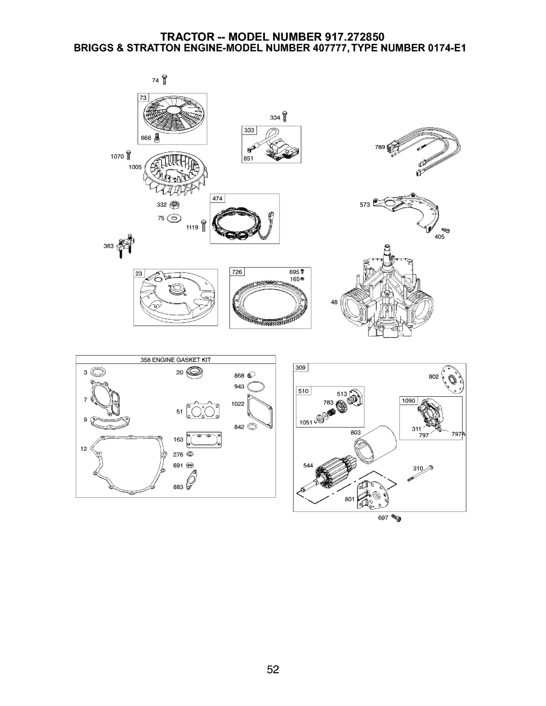 Craftsman 917.27285 owner manual 783 I 