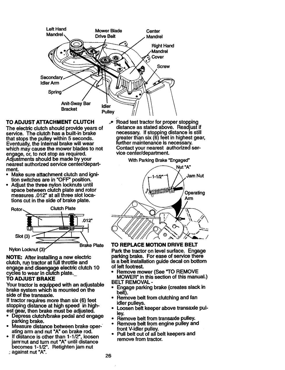 Craftsman 917.27306 owner manual 