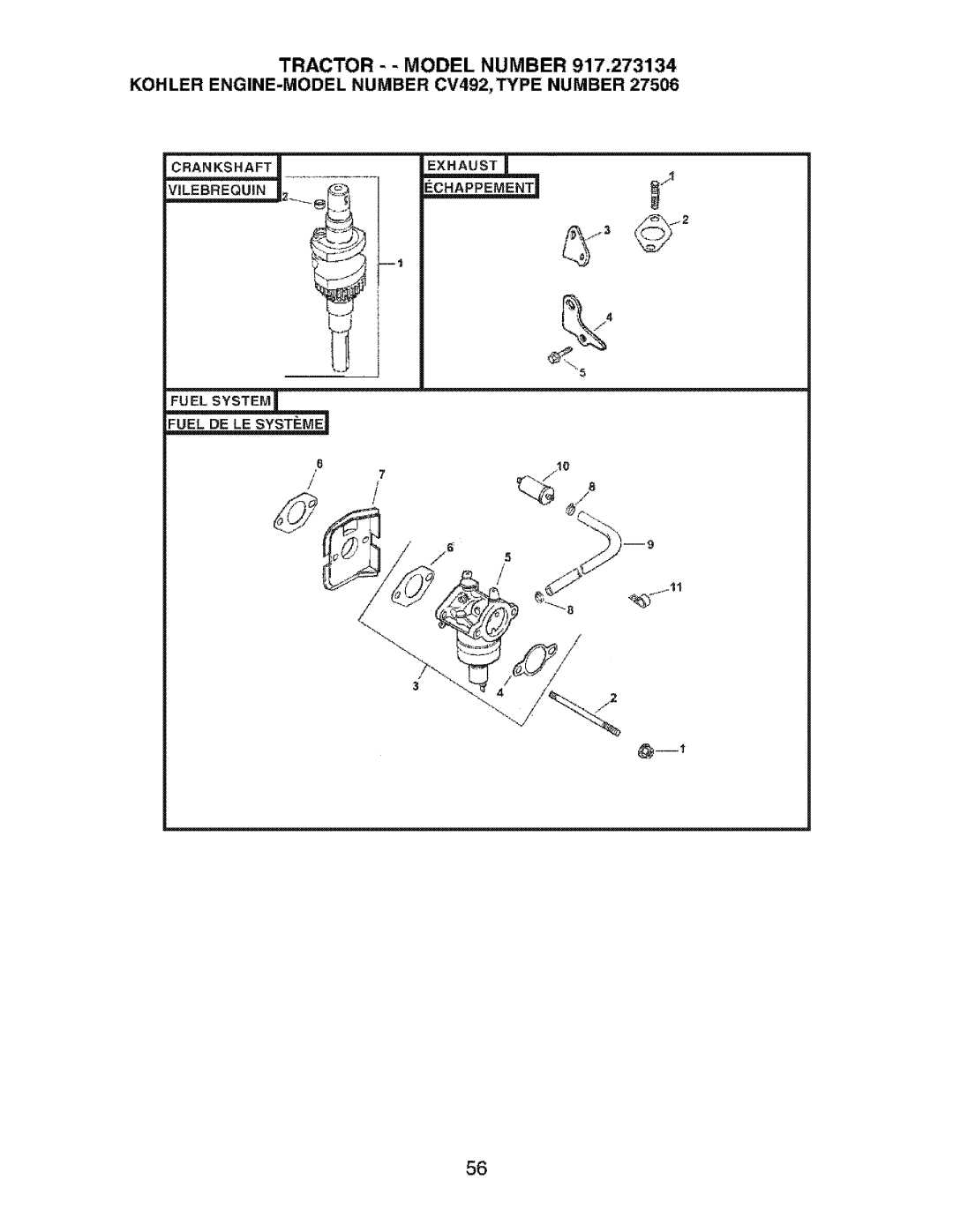 Craftsman 917.273134 owner manual =Ueldelesysteme 