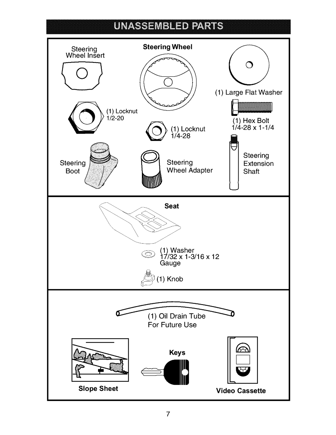 Craftsman 917.27316 owner manual Steer 