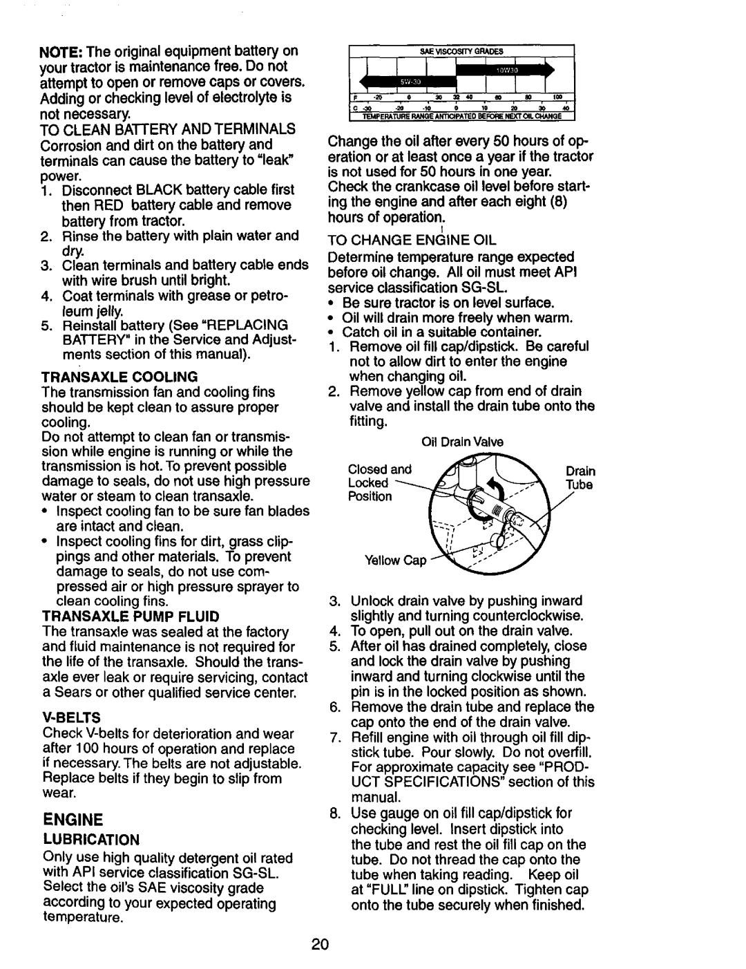 Craftsman 917.273180 manual Engine 