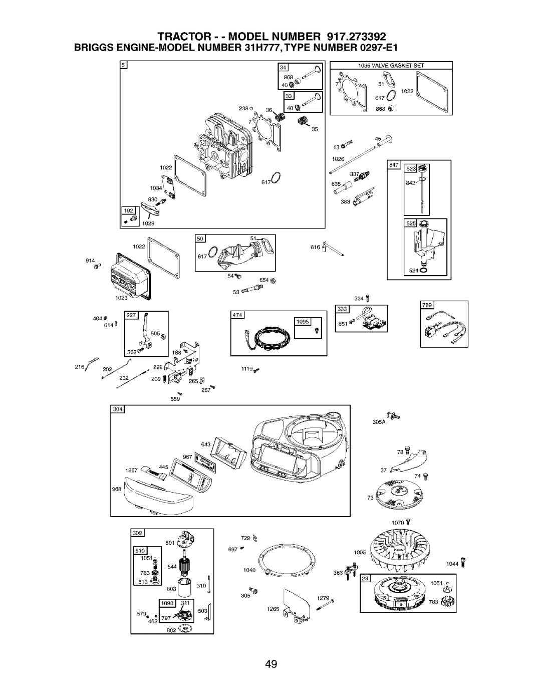 Craftsman 917.273392 manual O25 4-d 