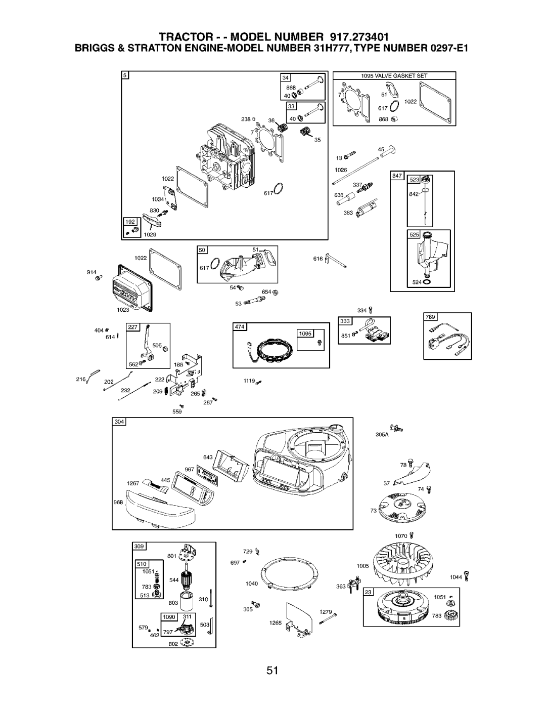 Craftsman 917.273401 owner manual 13J 