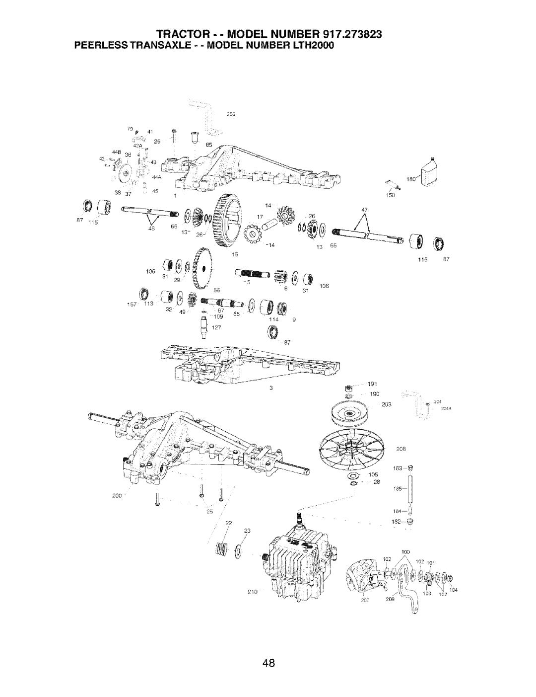 Craftsman 917.273823 owner manual Los 