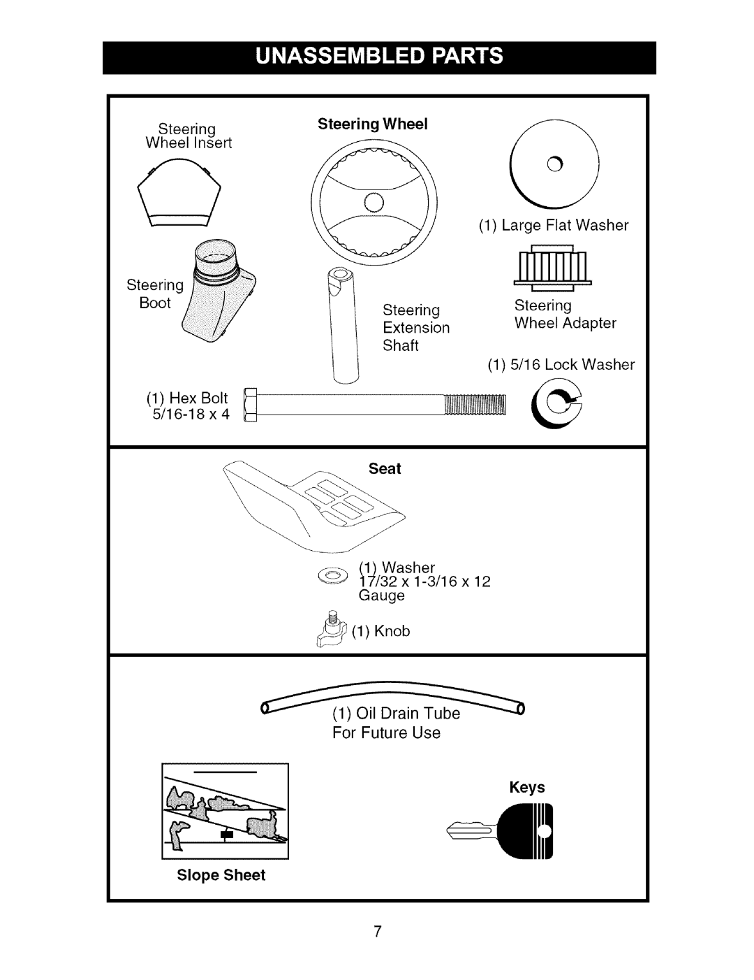 Craftsman 917.274762 owner manual Keys 