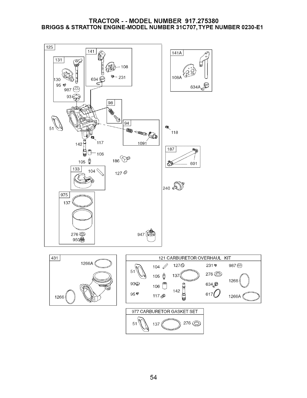 Craftsman 917.27538 owner manual 947 