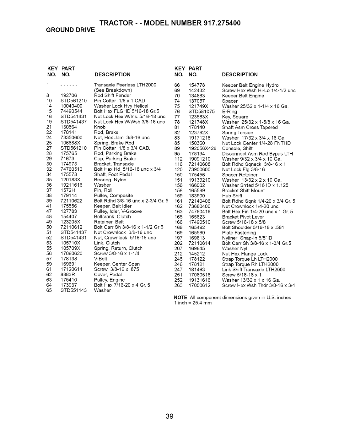 Craftsman 917.2754 owner manual Cad 