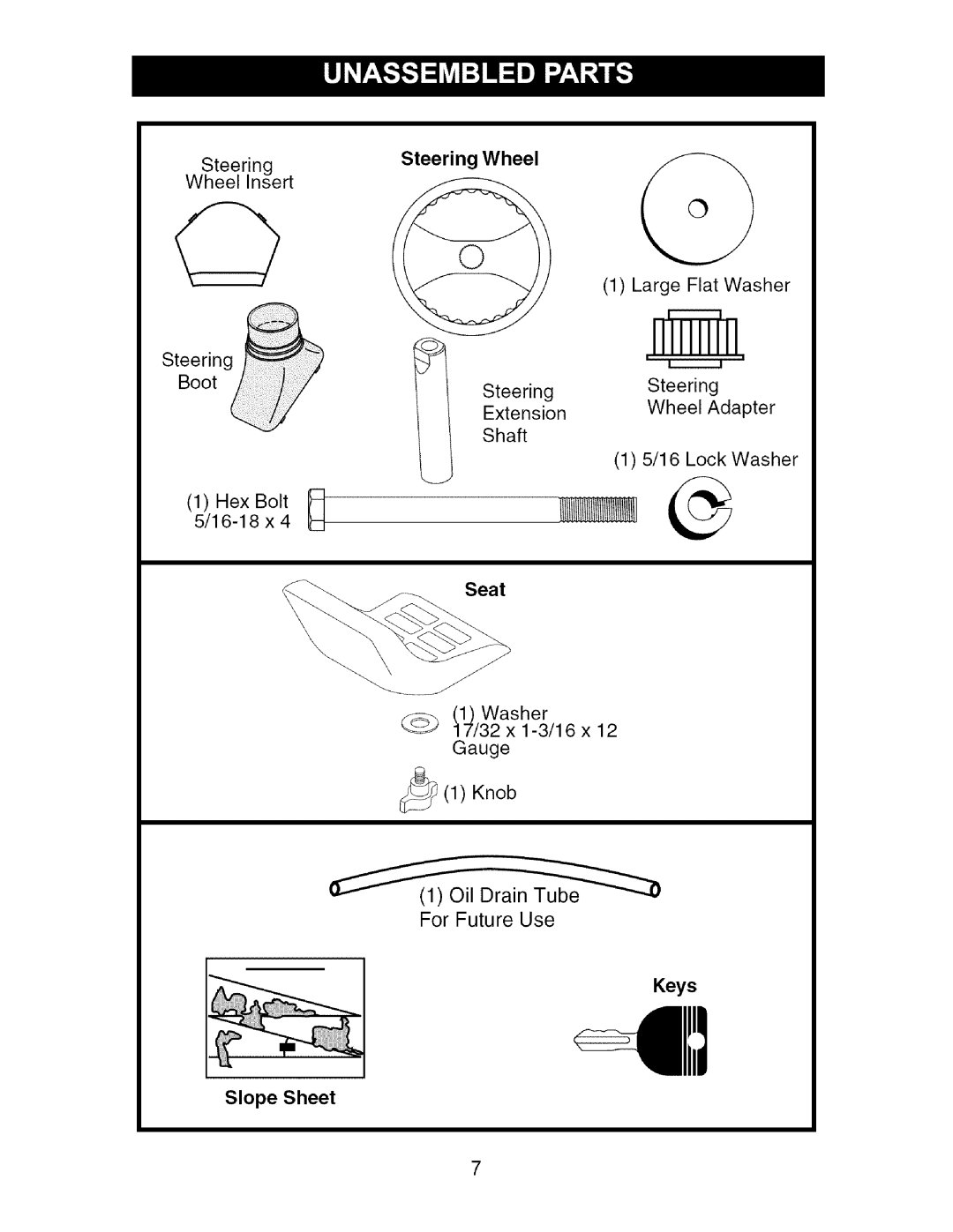 Craftsman 917.2754 owner manual Keys 