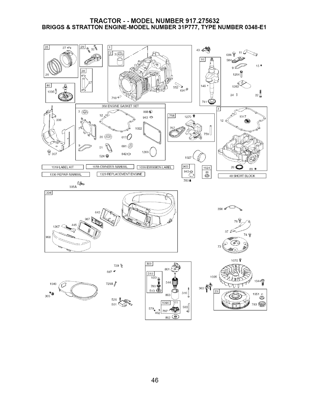 Craftsman 917.275632 manual 144I 