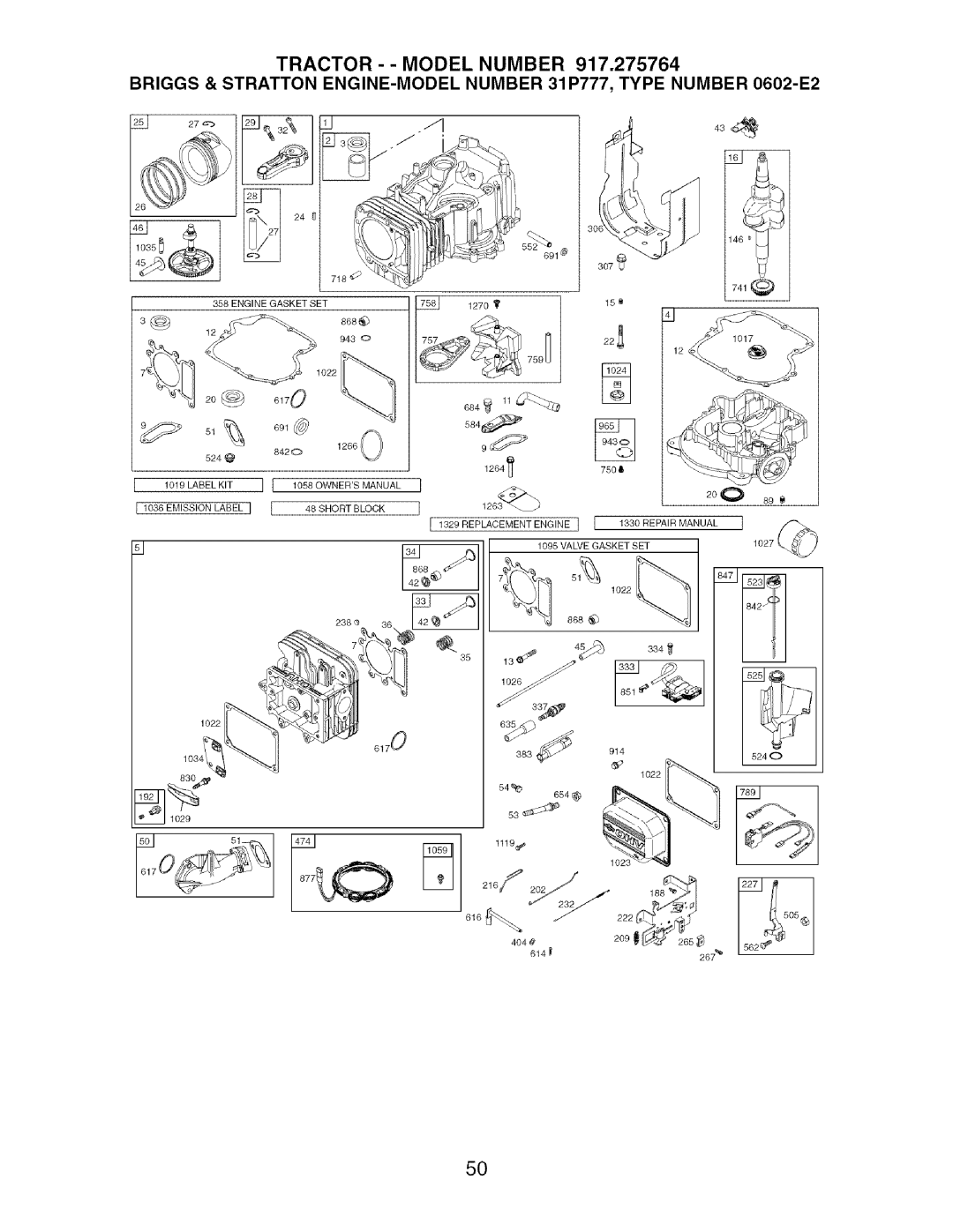 Craftsman 917.275764 owner manual 434 