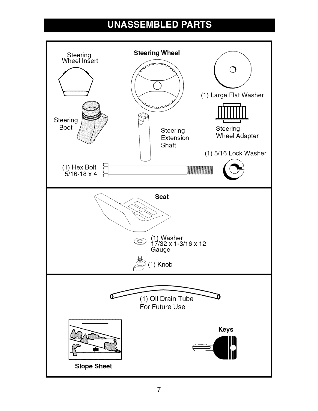 Craftsman 917.275764 owner manual Keys 