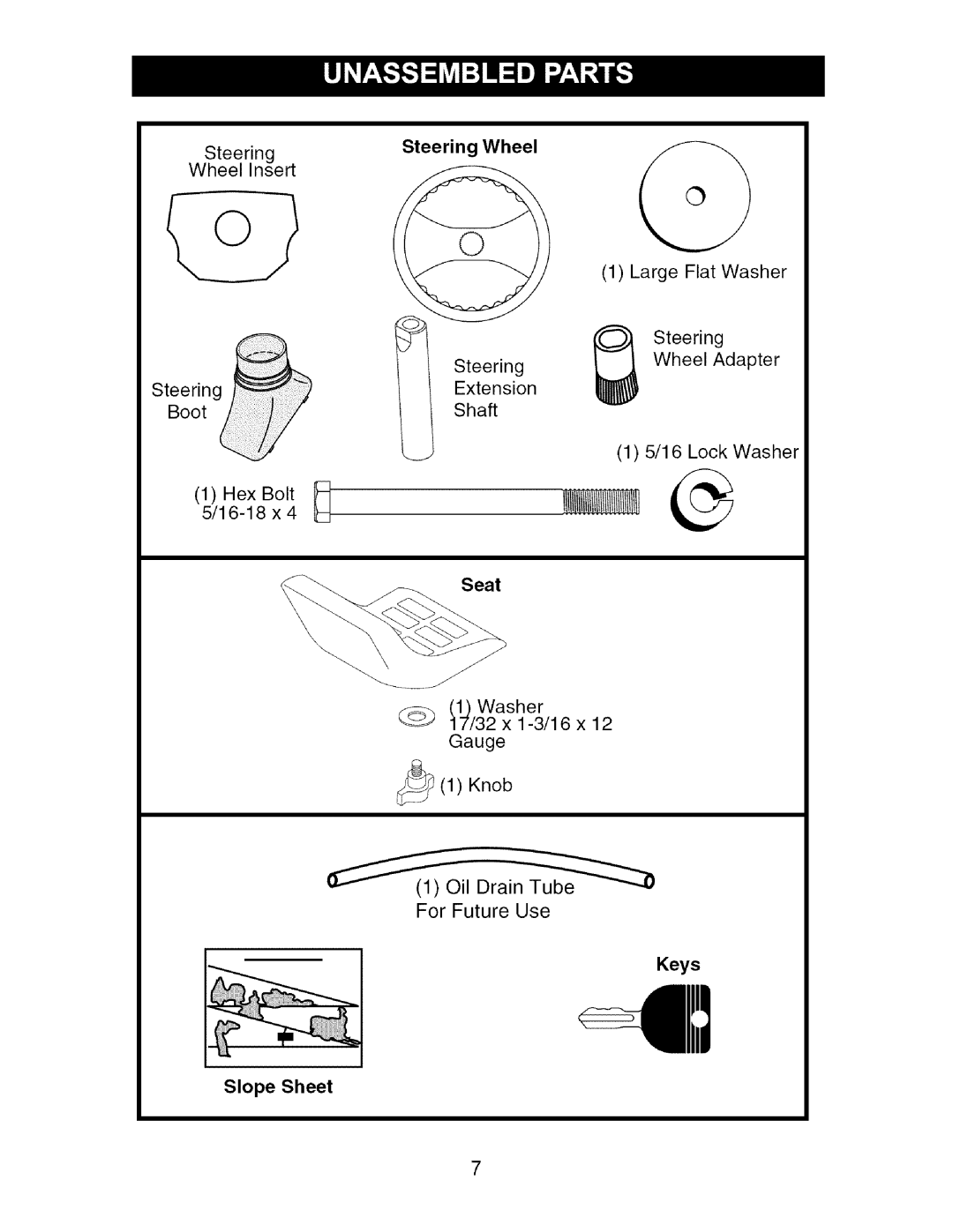 Craftsman 917.27582 owner manual Keys 