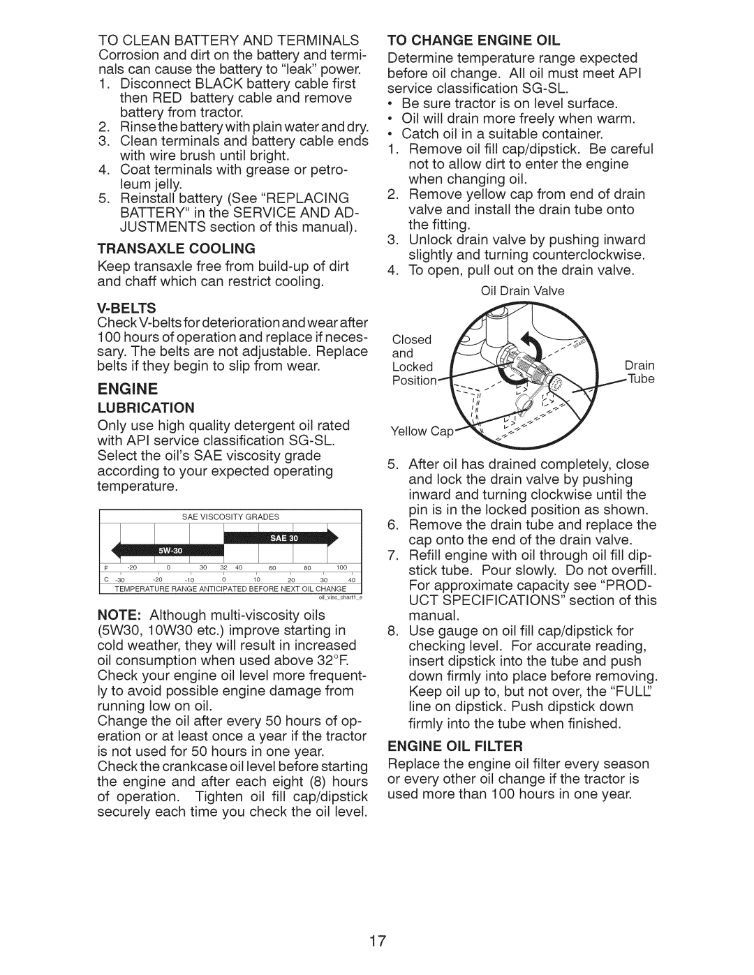 Craftsman 917.289213, 917.289211, 917.289210, YT 3000 manual Engine 