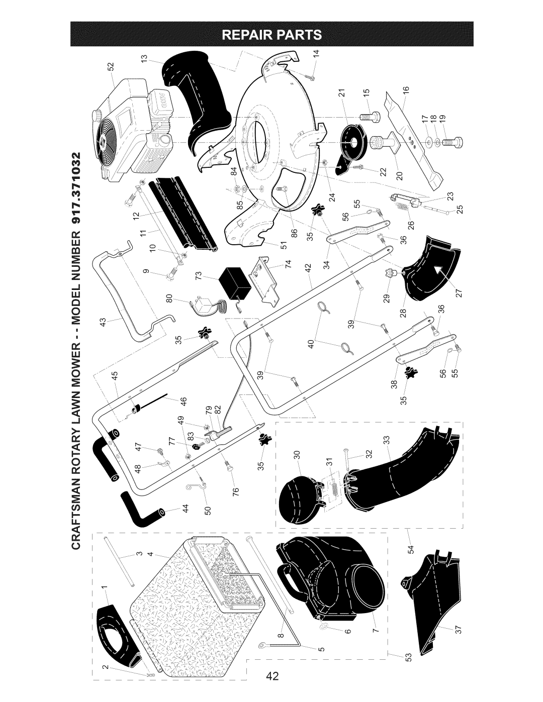 Craftsman 917.371032 owner manual 