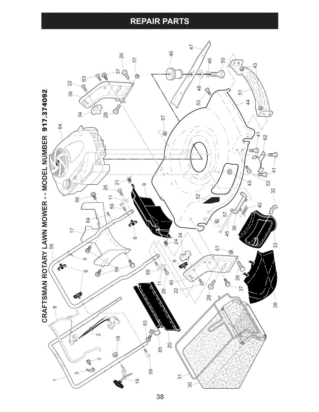 Craftsman 917.374092 owner manual 