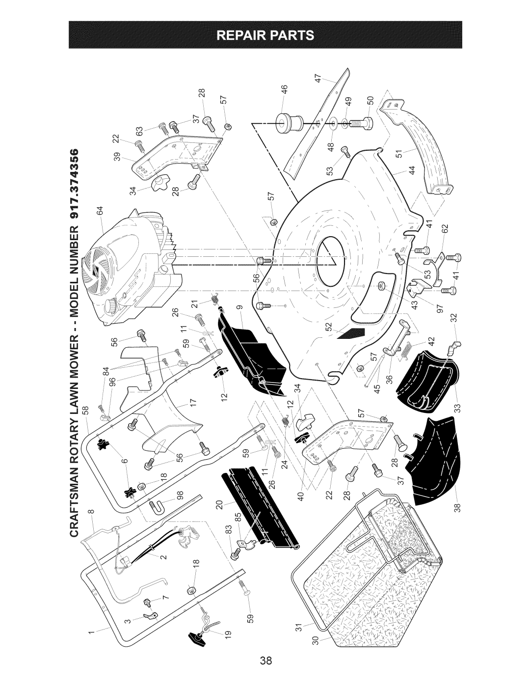 Craftsman 917.374356 owner manual 