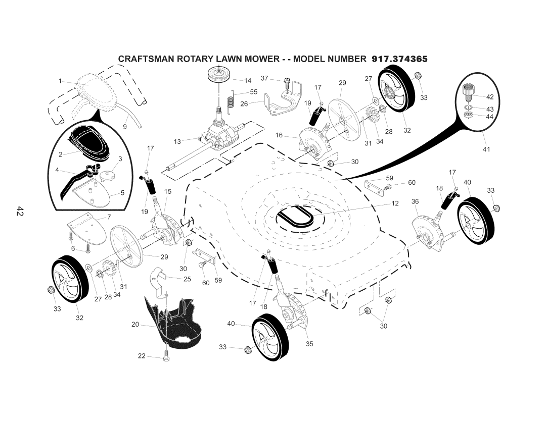 Craftsman 917.374365 owner manual 419 