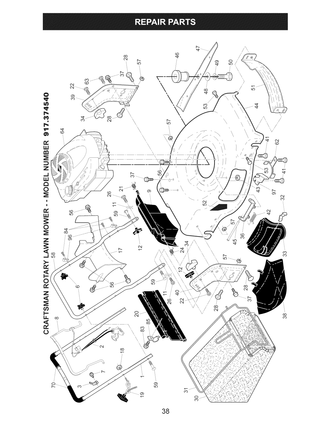 Craftsman 917.374540 owner manual 