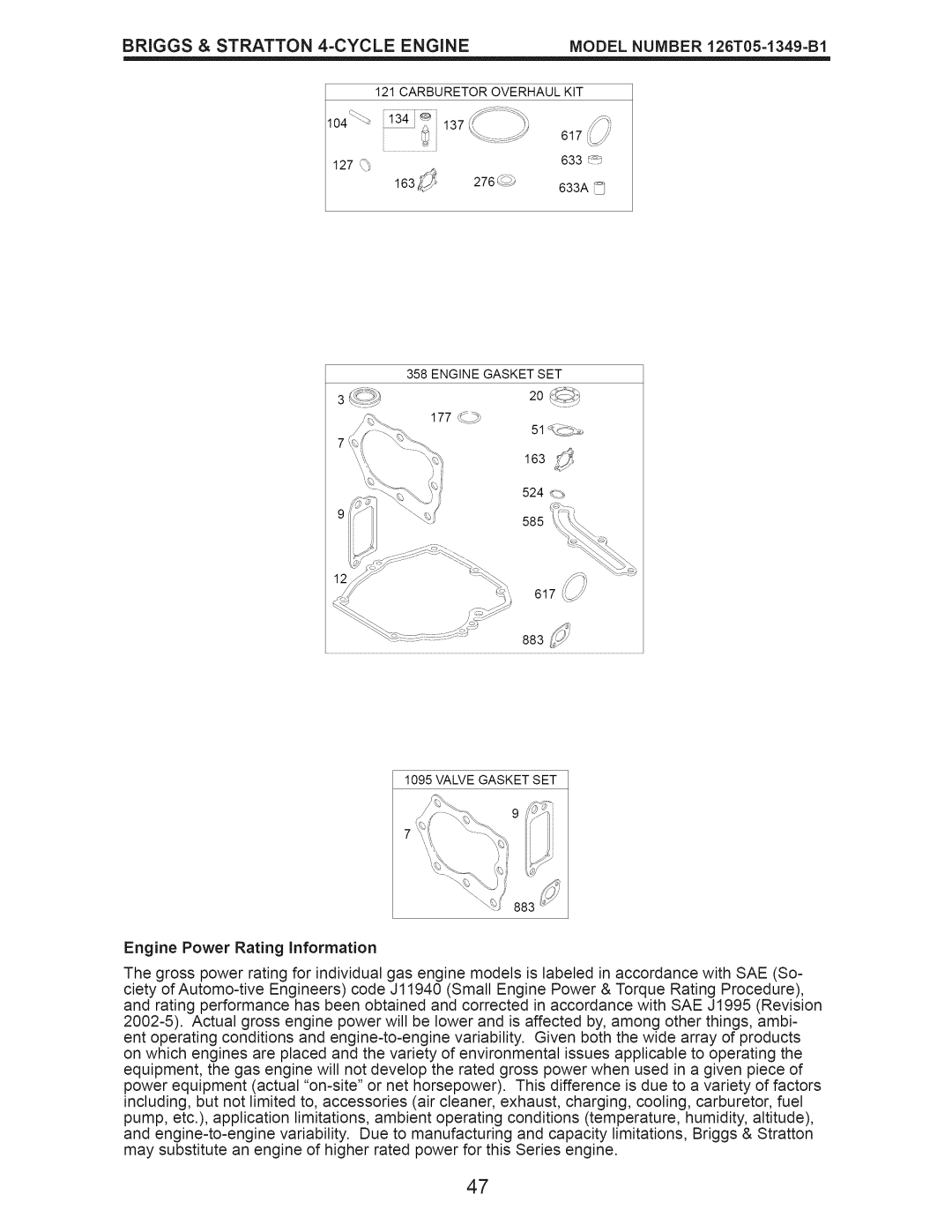 Craftsman 917.376533 owner manual 163 