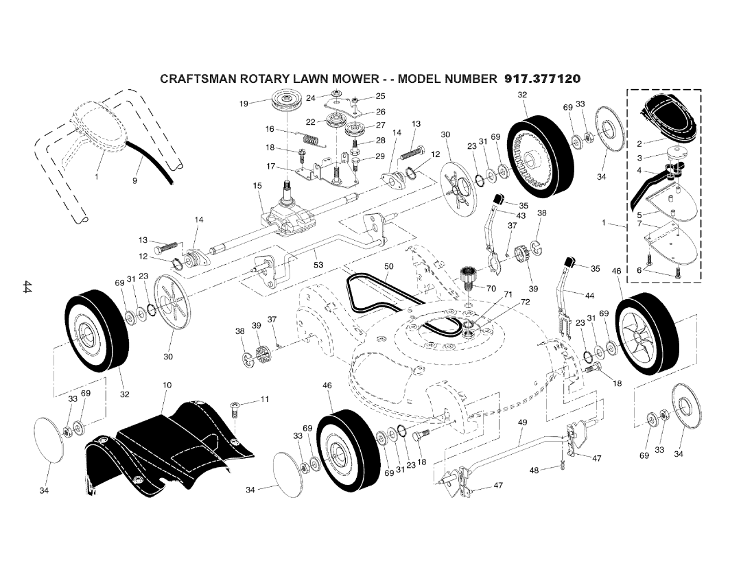 Craftsman 917.37712 manual 16 J 1046 