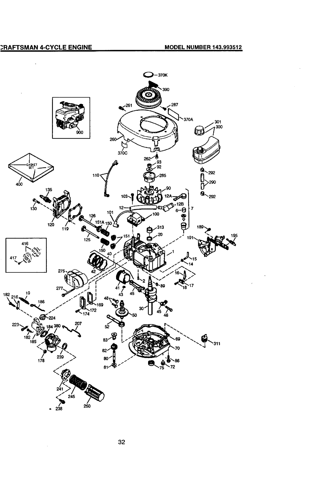 Craftsman 917.387205 owner manual ?,RAFTSMAN 4-CYCLE Engine 