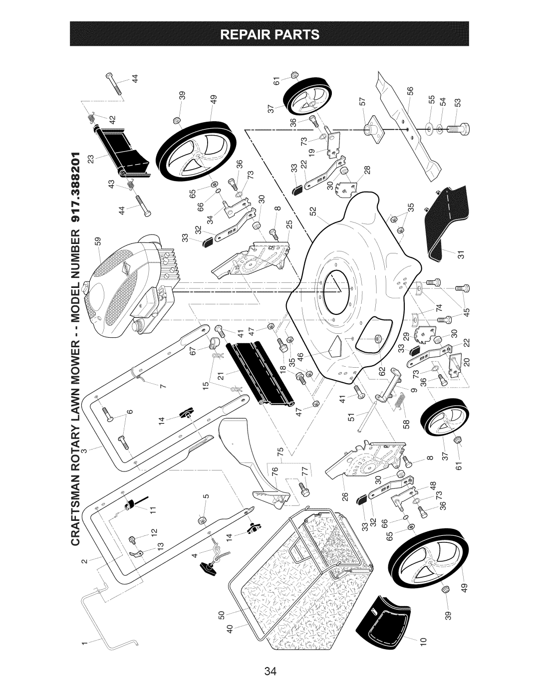 Craftsman 917.388201 owner manual Ooo 