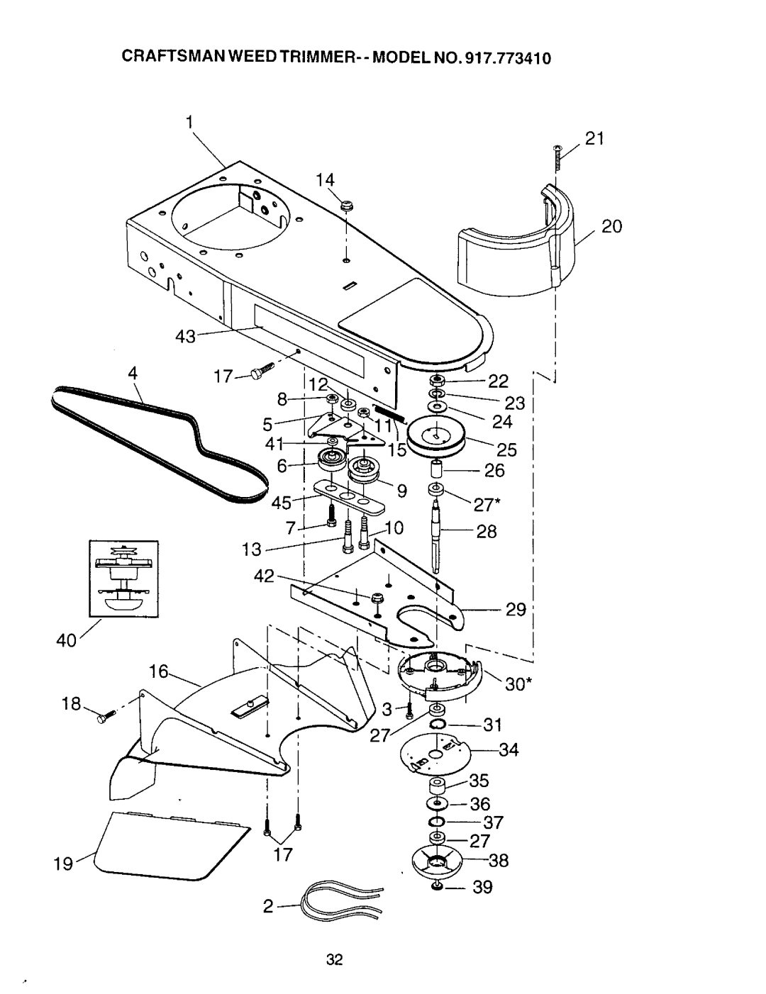 Craftsman 917.77341 owner manual 17----4 M29 1917 