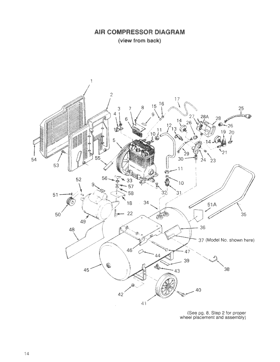 Craftsman 919.17673g, 919.176730, 919.176830 owner manual 51A 