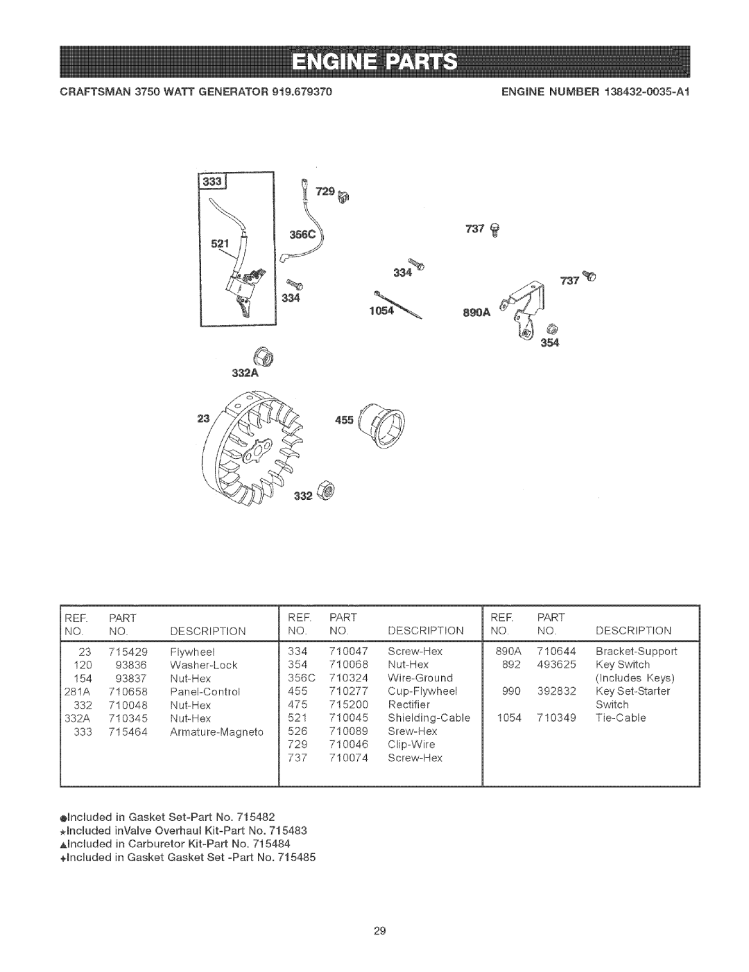 Craftsman 919.67937 manual 23455 