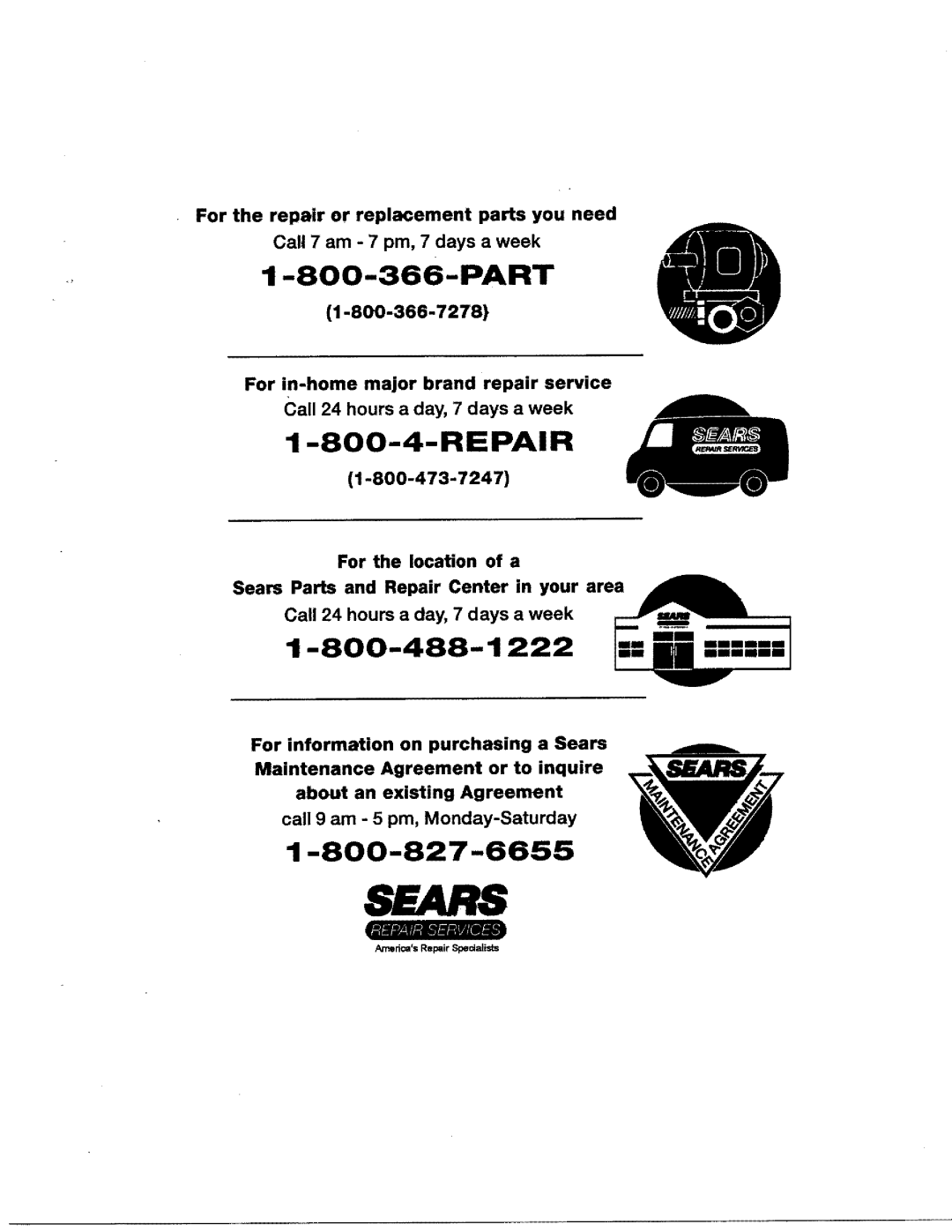 Craftsman 919.76235 owner manual Part 