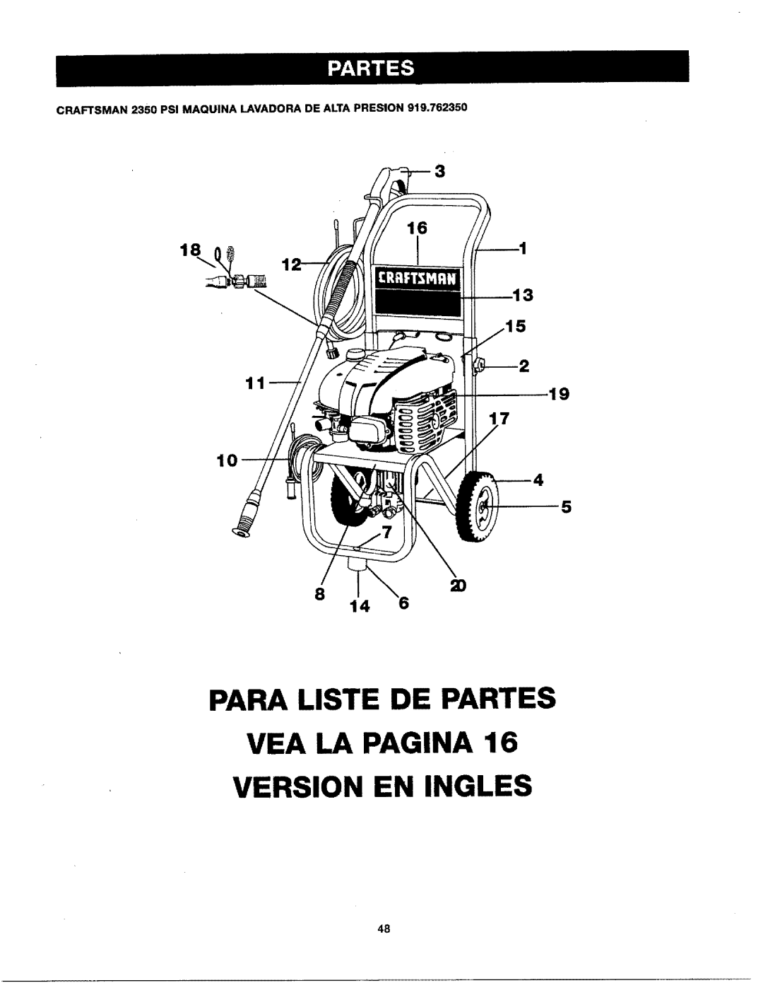 Craftsman 919.76235 owner manual VEA LA Pagina Version EN Ingles 