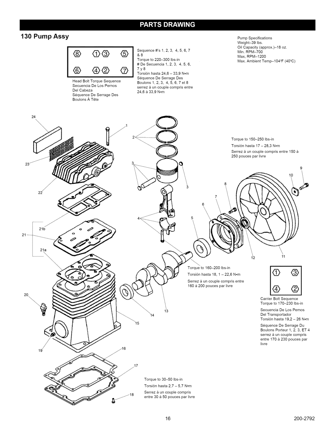 Craftsman 921.16474, 921.16475 owner manual Io.I 