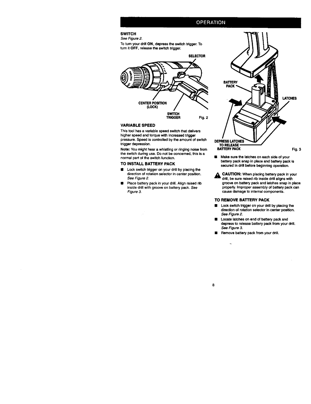 Craftsman 973.111330 owner manual Switch Trigger 