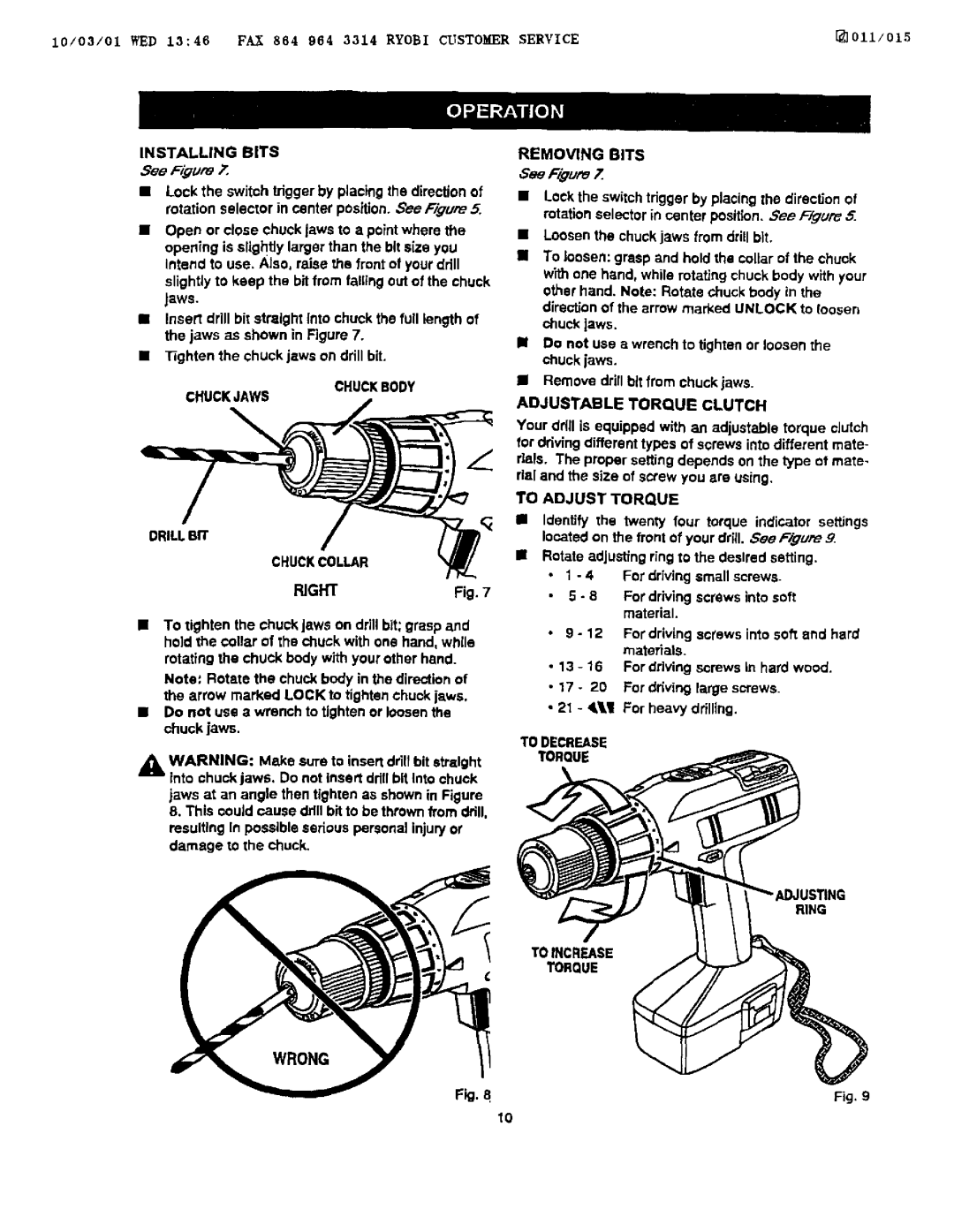 Craftsman 973.111430 owner manual See FTgure7, See Fi#ure Z 