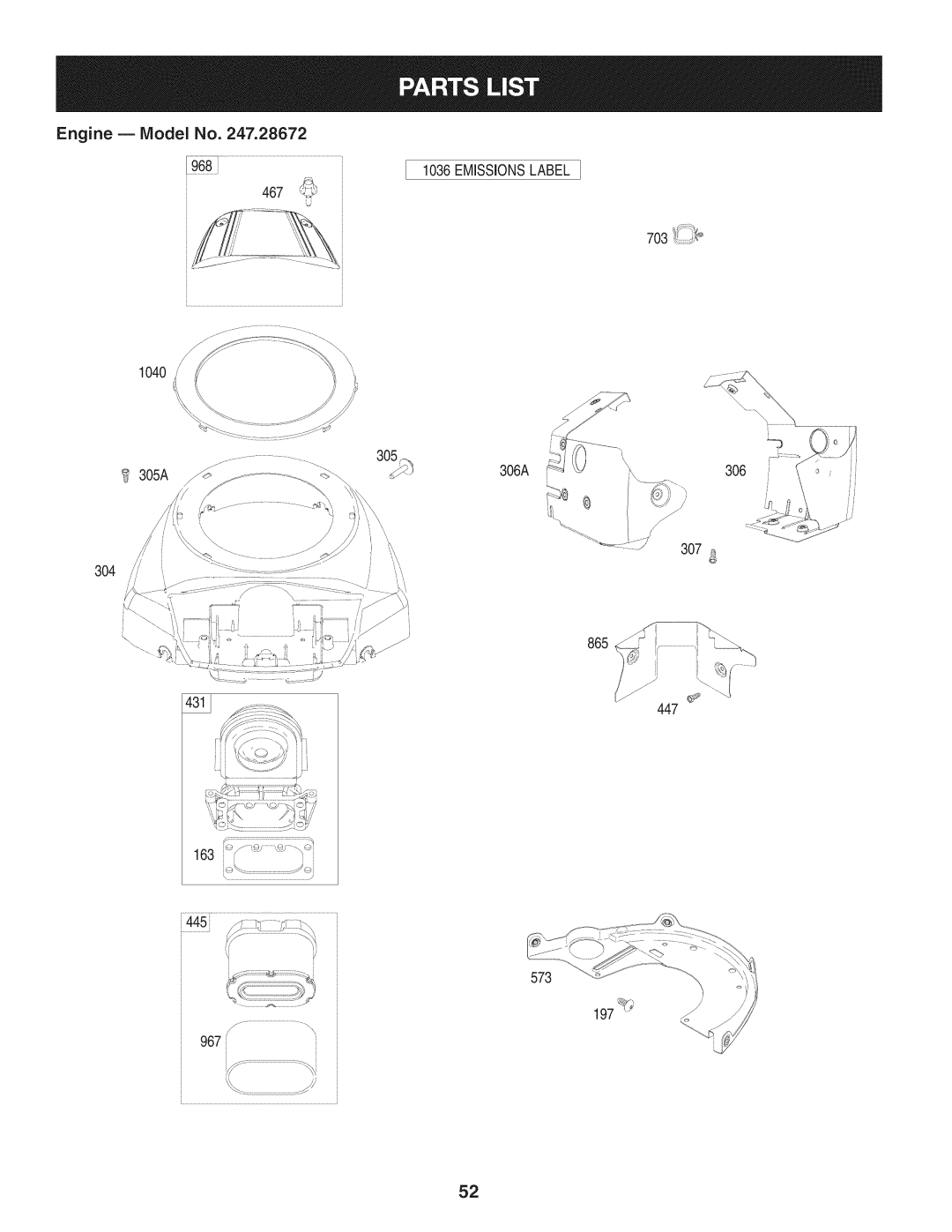 Craftsman PYT 9000, 247.28672 manual 447 163, 573 